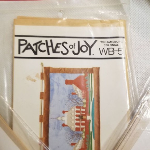 1981 Patches of Joy lot of 3 patterns old houses Pat013 - Picture 3 of 8